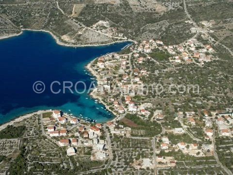 Rogoznica. Kanica, House sea view, yard with garden, for sale